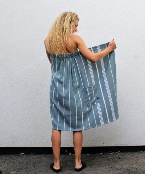 Saunakleid Kiefergrün